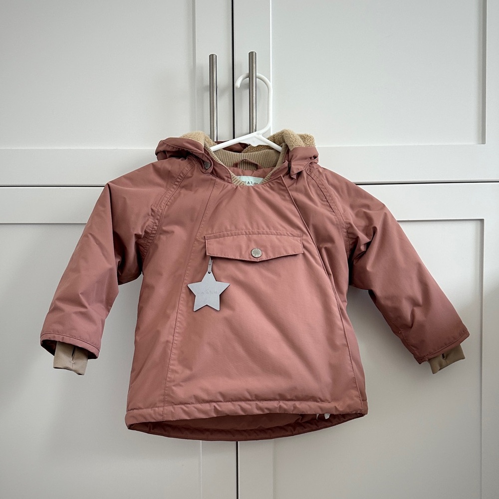 Mini A Ture Fleece Lined Winter Jacket